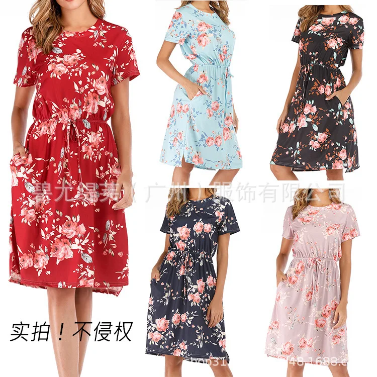 

Saida De Praia Beach Cape Cover Up Dress For Woman Outlet Tunic Large Size New Summer 2019 String High Waist Print Short Long