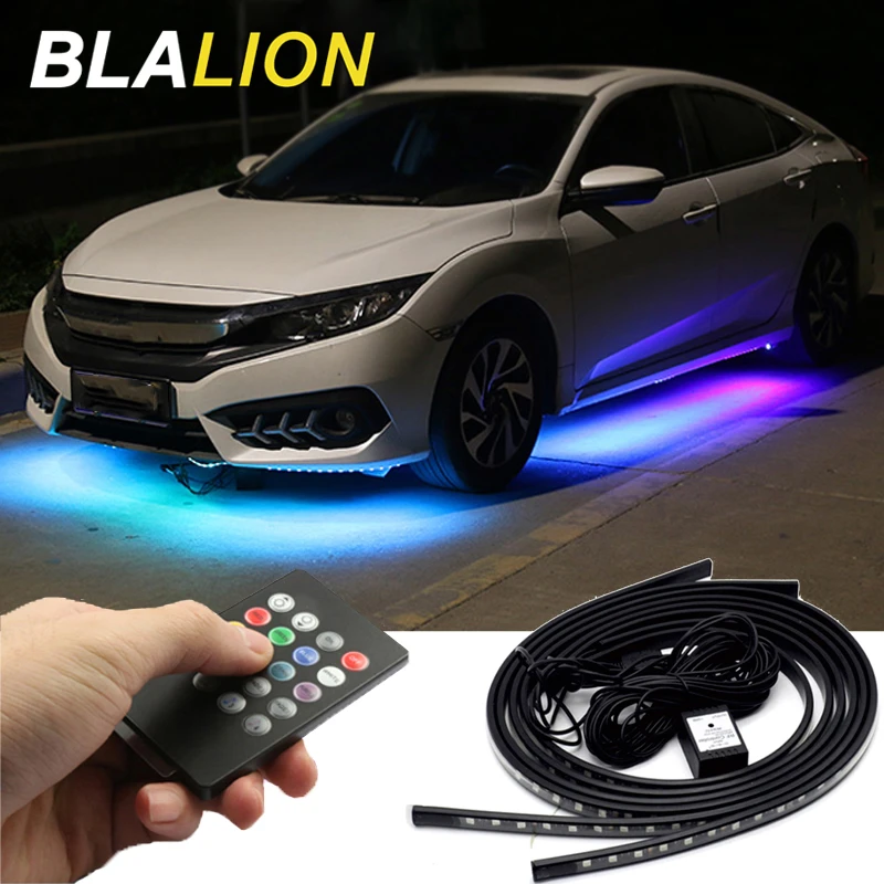 tira de luces led seametal para coche luz bajo el cuerpo para coche luces led para auto luz de fondo de ambiente para coches aplicacion tira