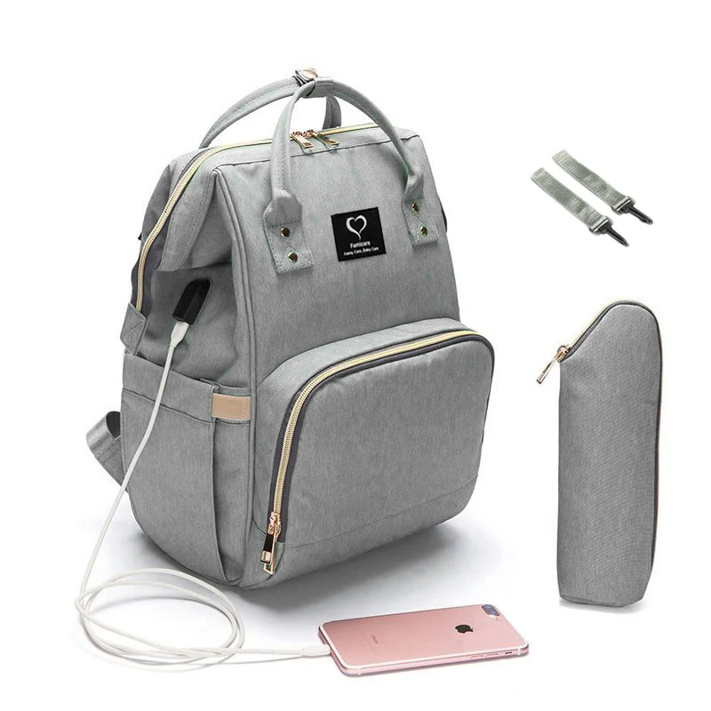 Nappy-Bag Diaper-Backpack Stroller Baby-Care Large-Capacity Maternity Handbags Travel