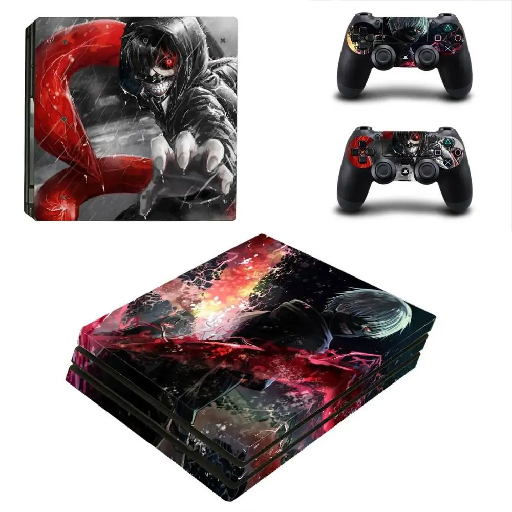 YSP4P-2012 Токийский вурдалак PS4 Pro наклейка s PS 4 Play station 4 Pro виниловые наклейки для playstation 4 Pro консоль и контроллер - Цвет: YSP4P-2012