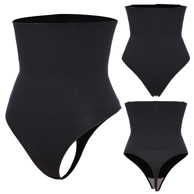 Women Slimming Body Shaper High Waist Thong Panty Shaper Tummy Control Panties Underpants G-String Briefs Slimming Underwear strapless shapewear