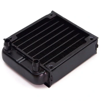 

HOT-PC Water Cooling Aluminum Radiator Multi-Channels 80mm for Computer LED Beauty Apparatus