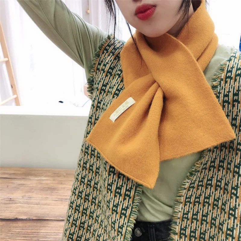 Solid Soft Women Scarf Cashmere-like Scarves Lady Shawls Wraps Winter Pashmina Femal Hijab Bandana Cachecol Foulard Poncho