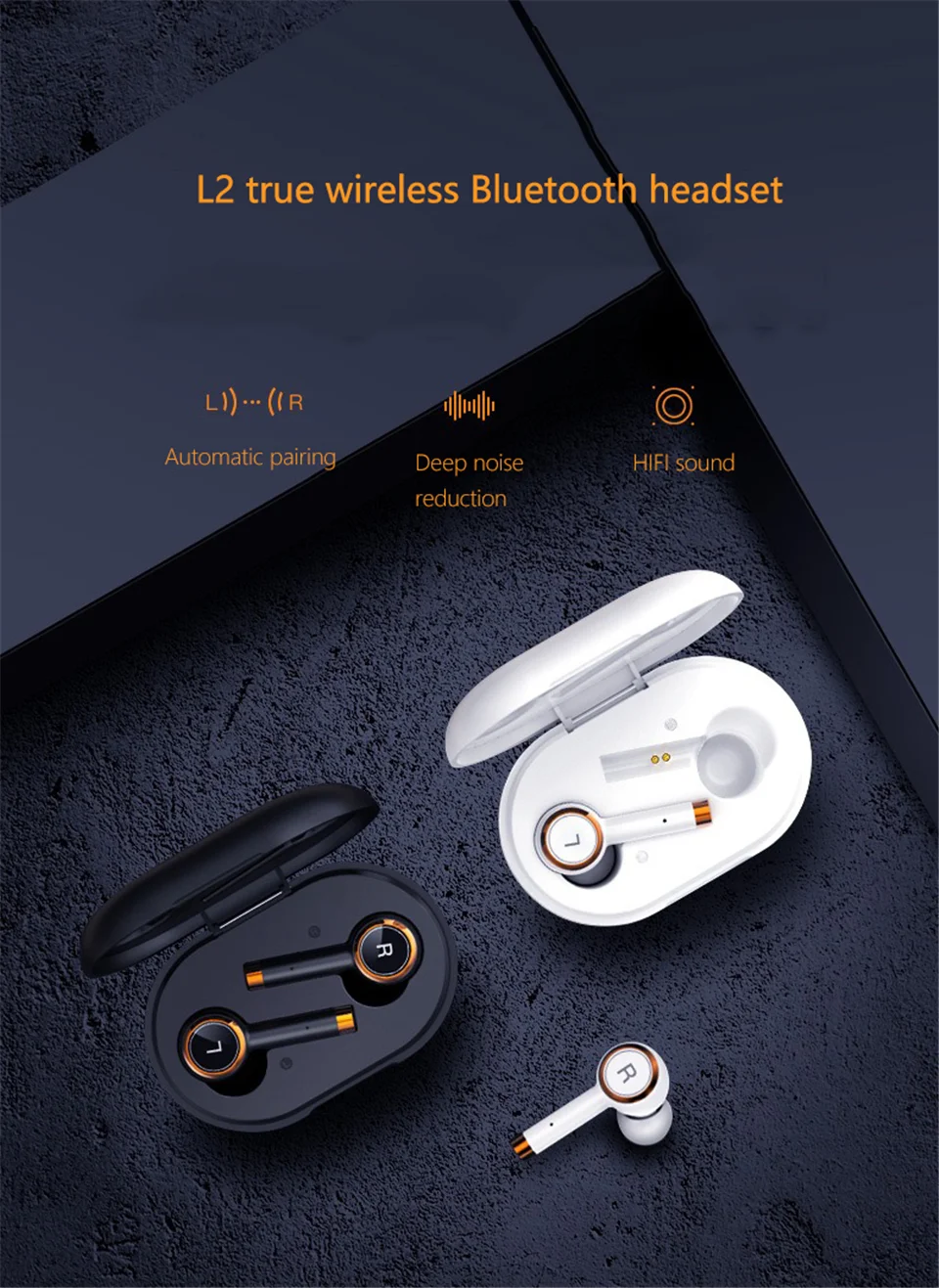 Спортивные модные стерео Bluetooth наушники для Xiaomi бинауральные шумоподавления беспроводные TWS наушники
