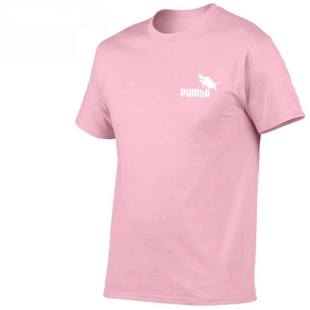 Летняя новая модная футболка, мужские хлопковые футболки, футболка с коротким рукавом, высокое качество, футболки для мальчиков, топы темно-синего цвета, This is me - Цвет: pink-bai-PUM-X