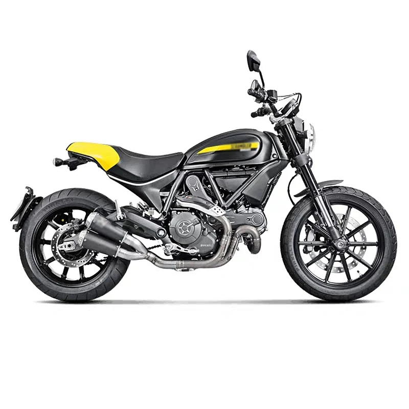 Slip-On Muffler Exhaust Escape middle pipe for Ducati Scrambler 800 2015-2020 Monster 797 2017 2018 2019 motorcycle accessories 2