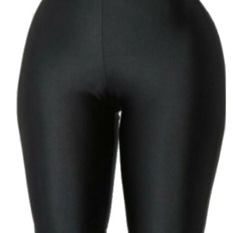 Женские Шорты однотонные длиной до колена скинни Трусы-шортики с утягивающим эффектом колготки спортивные брюки для тренировок