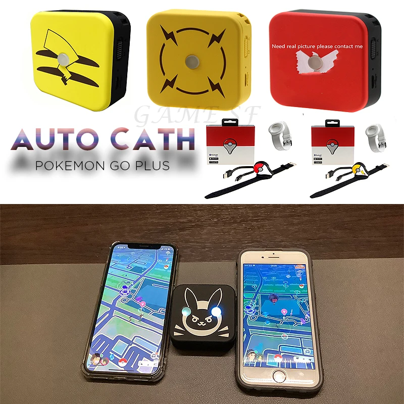 Новый умный браслет с автоматическим захватом для Pokemon Go Plus игровое