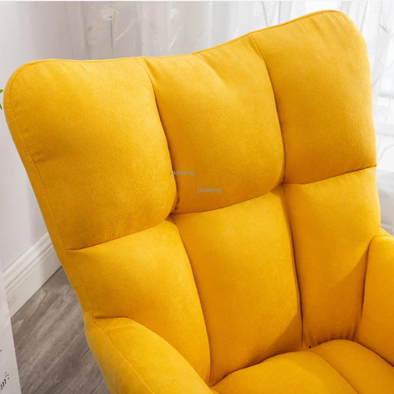 Nordic Furniture Creative Design Balcony Leisure Rocking Chair Living Room Bedroom Home Lazy Sofa Chair Adult Lounge sofa chair