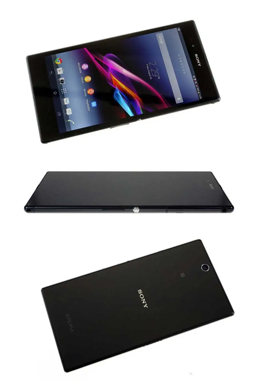 Мобильный телефон sony Xperia Z Ultra C6802 3g, 6,4 дюймов, четырехъядерный процессор Snapdragon, 2 ГБ, 16 ГБ, 8 Мп, 2 МП, 3050 мА/ч, NFC телефон