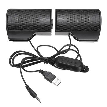 Mini USB Wired Combination Speaker Computer Speakers Bass Stereo Music Player Subwoofer Sound Box for PC Laptop Notebook edifier e25hd heavy bass multimedia speaker with enhanced sound for laptop pc computer system 3d stereo music mini speaker