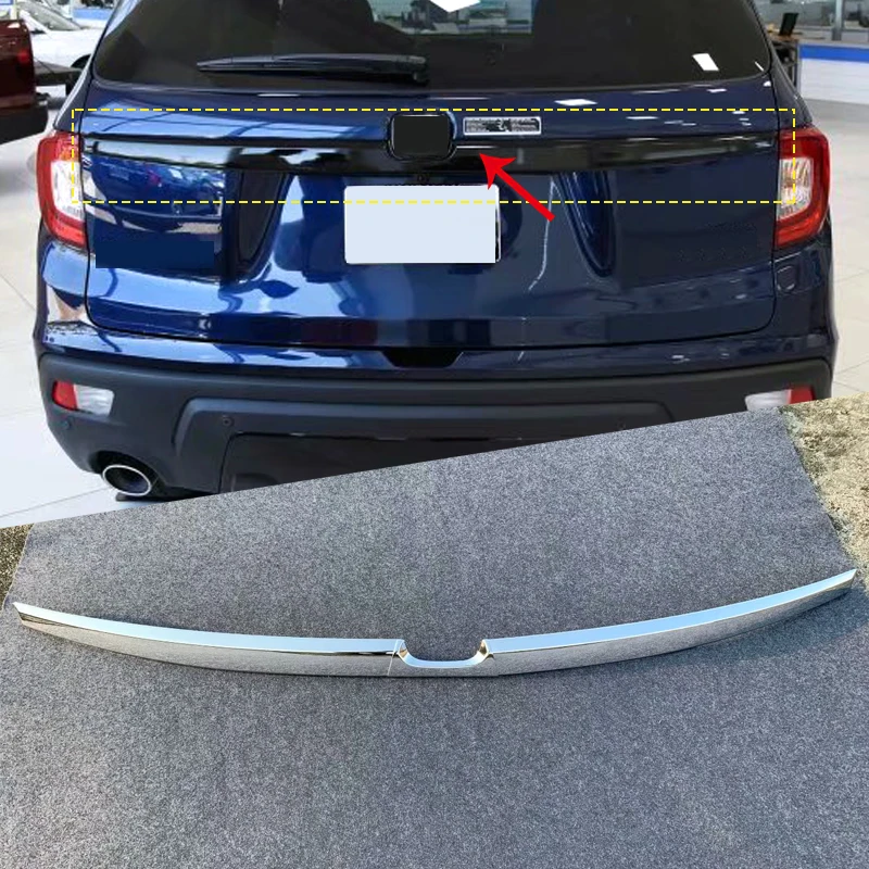 

2Pcs/Set ABS Car Front And Rear Bumper Bumpers Protector Protection Cover Guard For Honda Passport 2019 2020