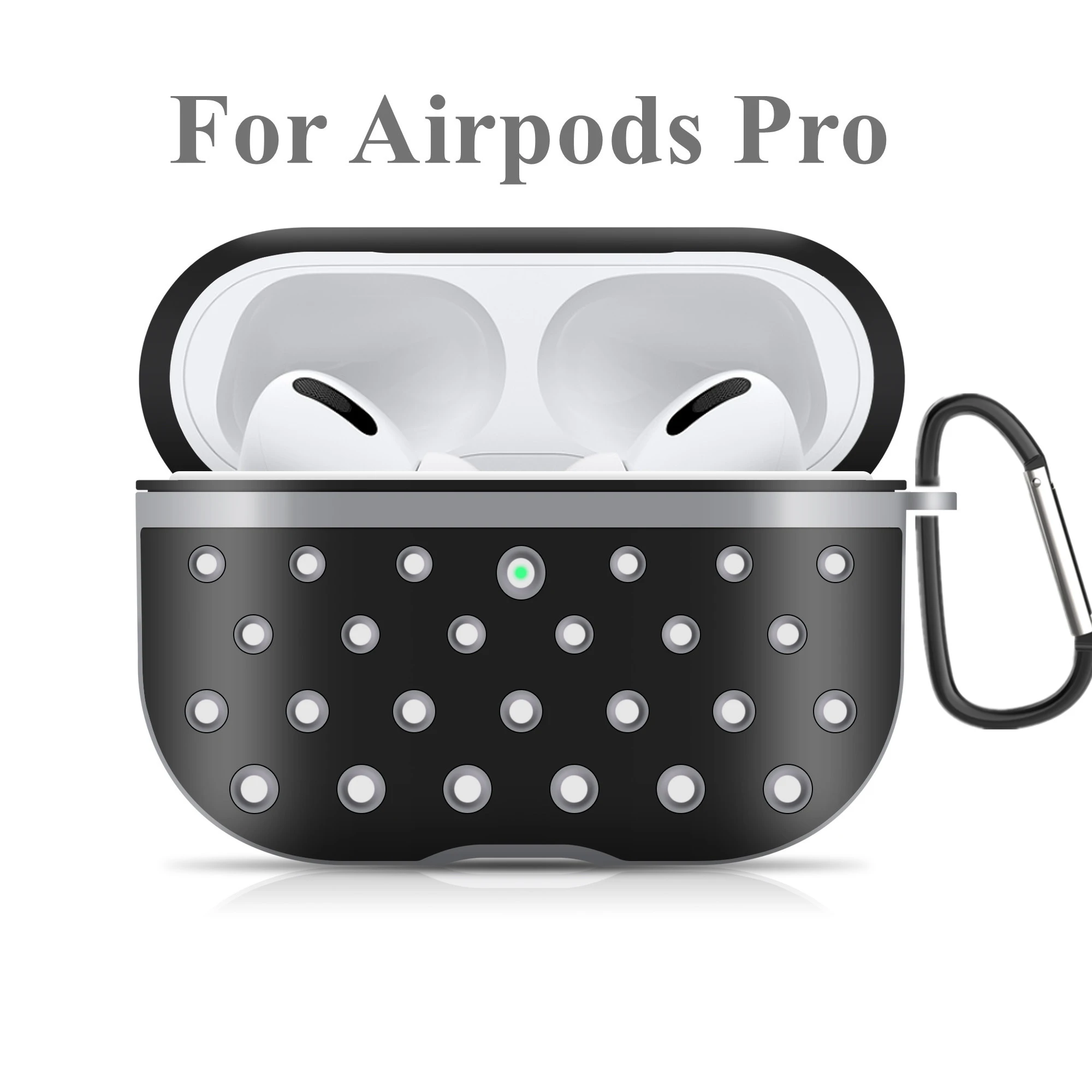 Funda protectora de silicona para Pro ase, accesorios para auriculares Nike con llavero funda de Airpods|Accesorios de auriculares| - AliExpress