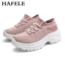 Новинка года; женская модная повседневная обувь; женские дышащие кроссовки со шнуровкой на толстой подошве; женская прогулочная обувь