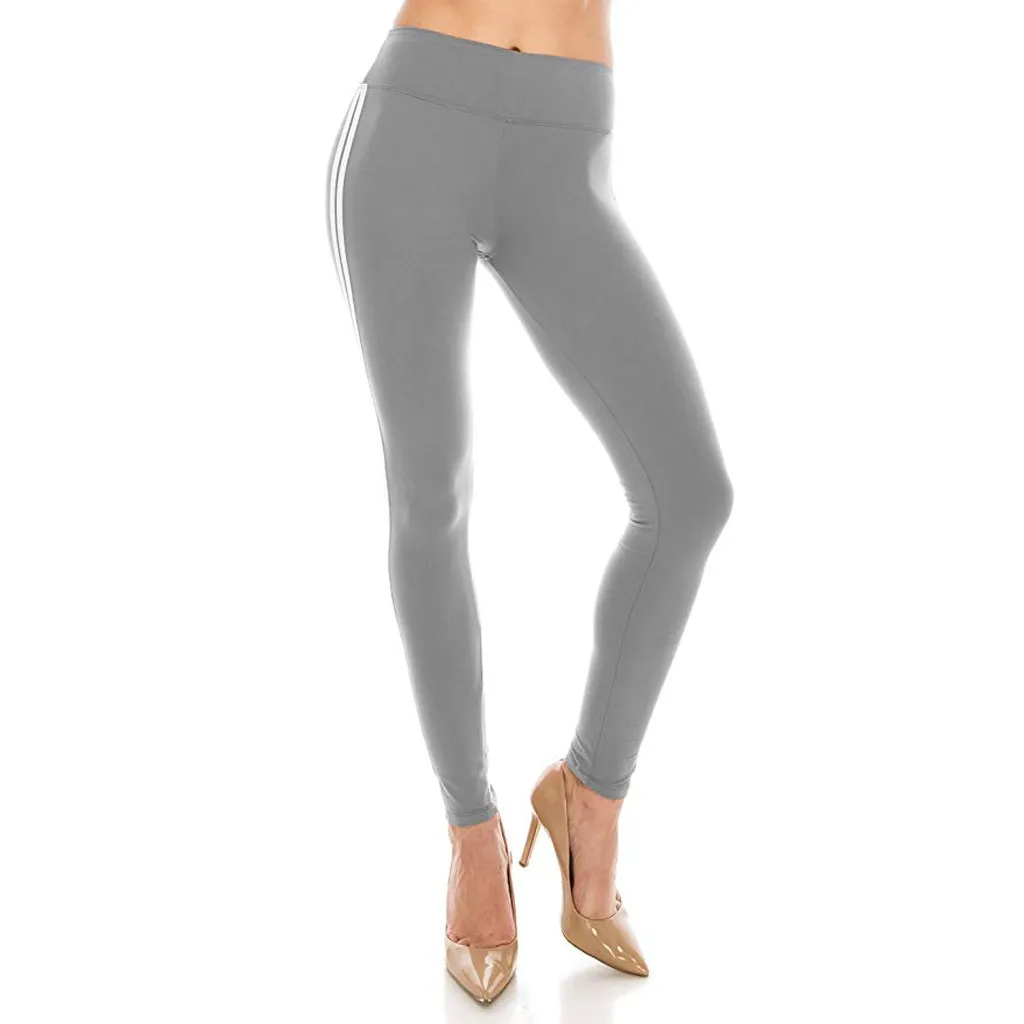 Женские Леггинсы для йоги с двойной подкладкой и высокой талией, однотонные обтягивающие спортивные штаны для фитнеса, женские повседневные брюки для бодибилдинга, женские брюки# LR3
