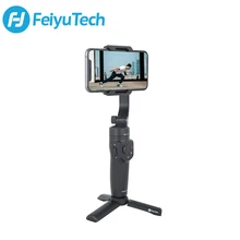 Feyutech vlog bolso 2 telefone 3-axis cardan handheld estabiliz smartphone para iphone 11 xs samsung huawei xiaomi usado