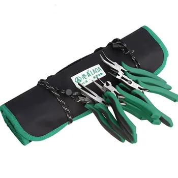 

Oxford Cloth Tool Roll Pouch for Screwdrivers Tool kit to Storage Mini Pliers Electrician Workbag Rolling Tool Bag