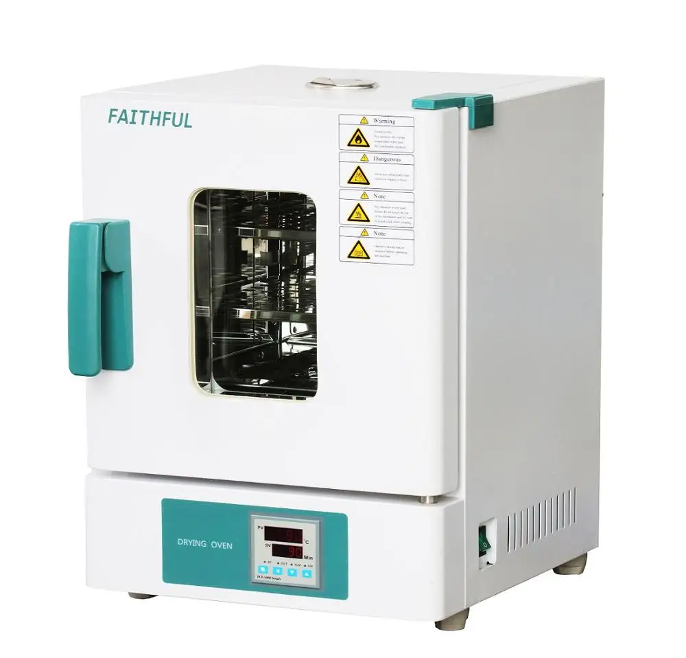 Lab Small 18L Drying Oven Electric Heating Constant-temperature Desktop WHL Drying Box 300°C  PID LCD Display Microcomputer