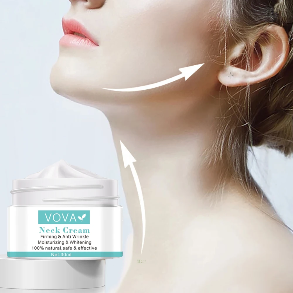 VOVA Neck Cream Crema Face And Neck Cream Neckline Cream Wrinkle Smooth Anti Aging Whitening