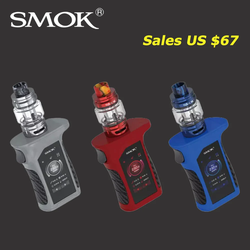 Набор для вейпа SMOK MAG P3 230 Вт 1 9 дюйма мл | Электроника