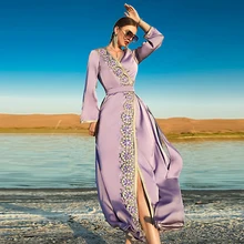 

Ramadan Abaya Dubai Arabic Turkey Islam Muslim Dress Robe Femme Longue Moroccan Kaftan Evening Dresses Abayas For Women Caftan