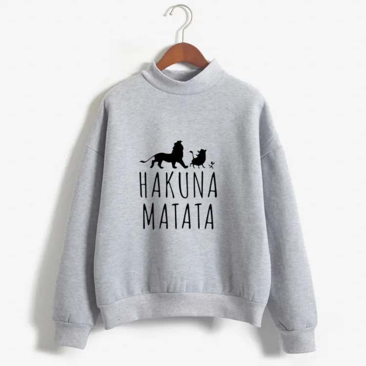 Женские толстовки HAKUNA MATATA с буквенным принтом; kawaii; крутая одежда в стиле хип-хоп для девочек; весеннее пальто; толстовка с джокером; зимняя куртка