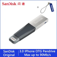 Двойной Флеш-накопитель SanDisk флеш-накопитель USB 3,0 128 Гб 64 ГБ 32 ГБ оперативной памяти, 16 Гб встроенной памяти, 150 МБ/с. ультра талант флеш-накопитель флеш-накопителей и флеш-накопитель флэш-диск U диск для ПК