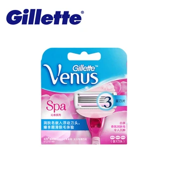 

Gillette Venus Blades for Women Smooth Lubricating & Comfortable Ultra Thin 3 Layers Shaving Razor Refill Girl Body Hair Removal