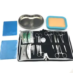 Хирургический шовный материал, учебные пособия, операции обучения инструмент набор синхронизированных инструментов для
