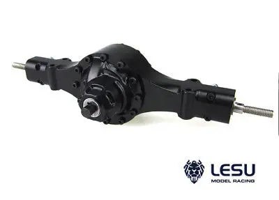 LESU Metal Rear Axle Q9023 For 1/14 TAMIYA Model RC Tractor Truck DIY Car TH02072-SMT5