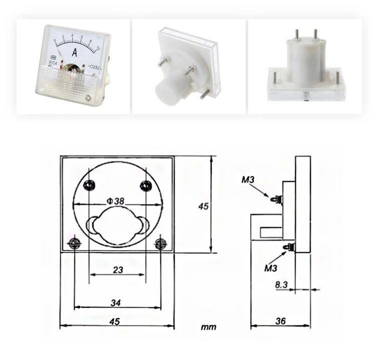 most accurate tape measure 91C4 Ammeter DC Analog 1A 2A 3A 5A 10A 20A 30A 50A 100A 200A 300A 500A Panel Mechanical Pointer Type Amper Meter Current Meter best laser tape measure