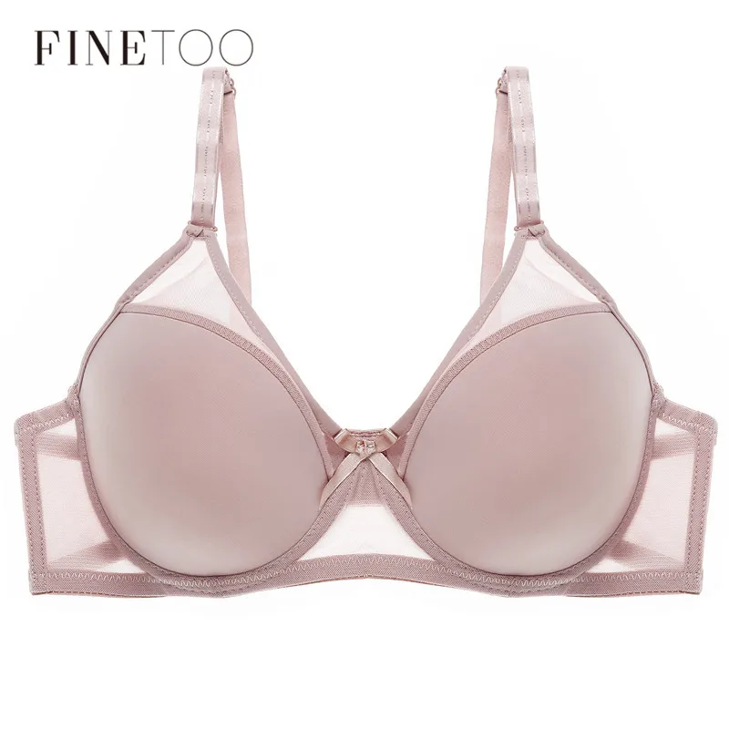  B C Cup Seamless Bra Fashion 6 Colors Bras For Women Summer Thin Underwear Underwire Brassiere Sexy