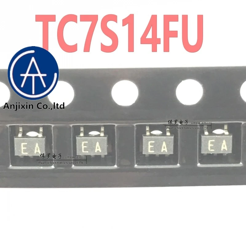 

10 шт., 100% оригинальный новый инвертор TC7S14FU TC7S14F TC7S14, Шелковый экран EA SOT-353, в наличии