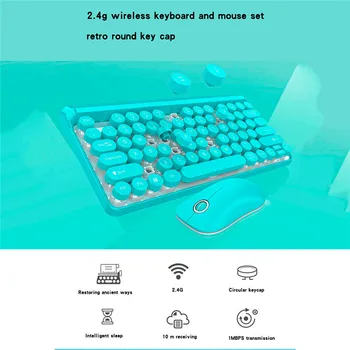 

ABS 2.4G Wireless keyboard mouse Set user manual Wireless Multimedia Keyboard For PC Computer 8 4 buttons 40NOV18