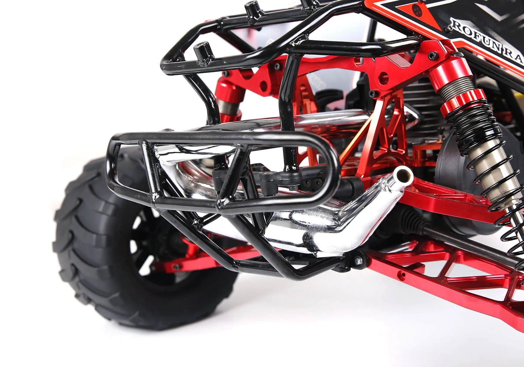 45CC газовый двигатель с широким корпусом и большой ногой для гонок по бездорожью RC 2WD грузовик для 1/5 ROFUN Baja 5TS-MAX с BAJA-MAX комплект для переоборудования