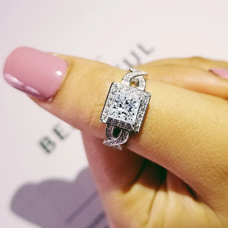 Anillos Vintage de plata de ley 2019 para mujer, joyería de compromiso para novedad de 925|Anillos| - AliExpress