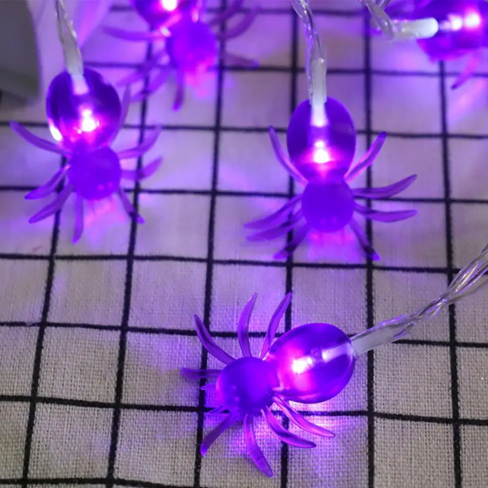 

Halloween decoration Pumpkins/Ghost/Spider/Skull 10 LEDs Line Light Lamp Halloween Party Decor