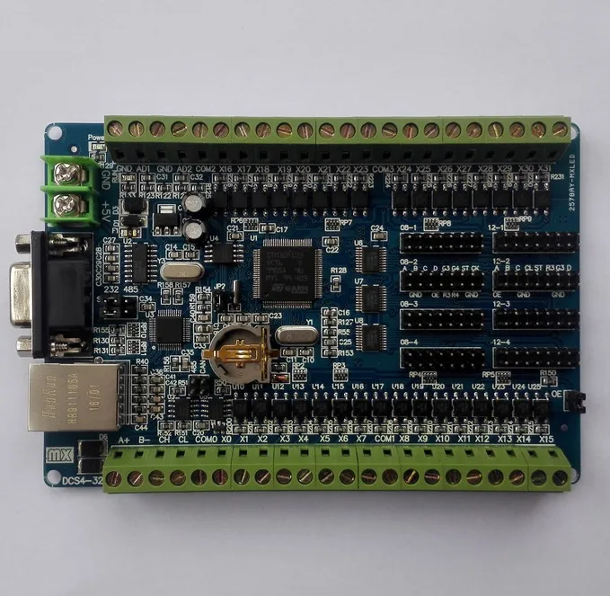 

LED Display Control Card Word Library Card Real-time Display Update 32-way Input 485 RS232