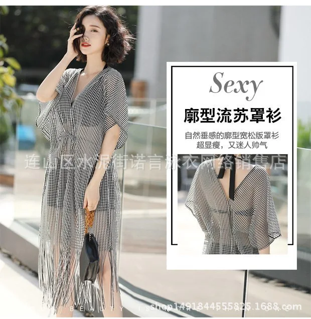 

2018 New Style Ivy Qi Bikini Three-piece Set-Style Boxers Spa Resort Swimming Comfortable Simplicity Swimwear
