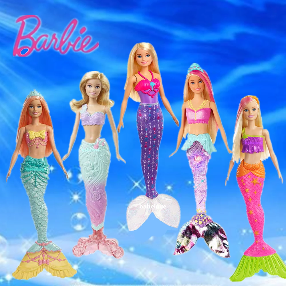 rainbow lights mermaid doll