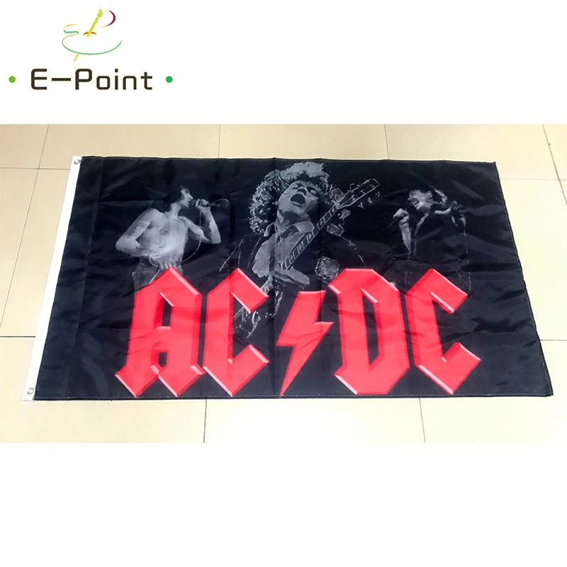 Австралийский AC/DC рок флаг группы 2ft* 3ft(60*90 см) 3ft* 5ft(90*150 см) размер рождественские украшения для домашнего флага баннер подарки