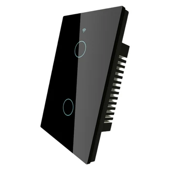 

WiFi Press Switch Smart Wall Light Switch US Type Smart Life/Tuya Wireless Remote Control Work with Alexa Google Home