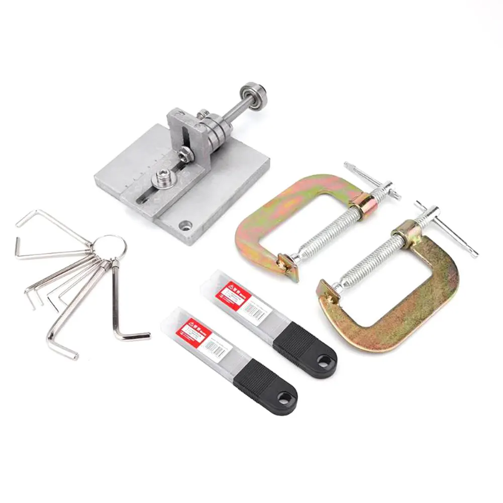 

Home Splitter Leather Strap Cutter Hand Aluminum Paring Tool Strip Belt Machine Professional Adjustable Sewing DIY Crafts Skiver
