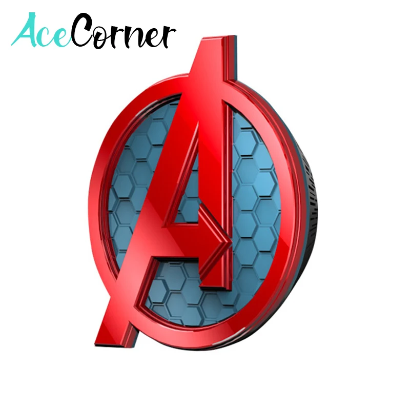 Acecorner Мстители логотип настенный светильник 3D светодиодный креативный ночник