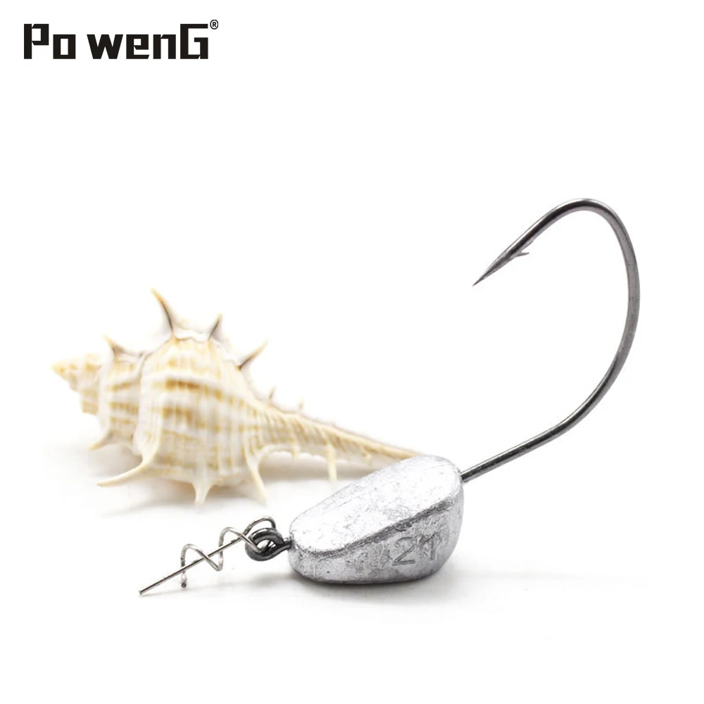 Jig Head Hooks Saltwater Freshwater Jig Heads Fishing Hooks Offset Hook