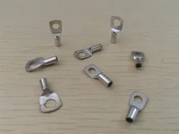 

20PCS SC2.5-4 SC2.5-5 SC2.5-6 Copper Cable Lug Kit Bolt Hole Tinned Cable lugs Battery Terminals copper nose Wire connector