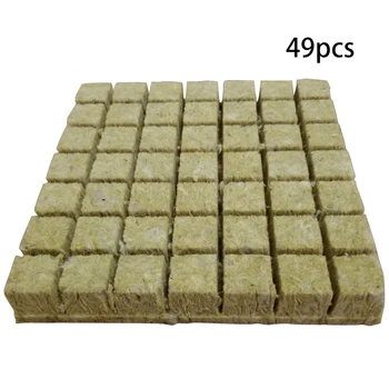 

Blocks Compress Base Planting Soilless Cultivation Hydroponic Grow Rockwool Cubes Media Practical Greenhouse Garden