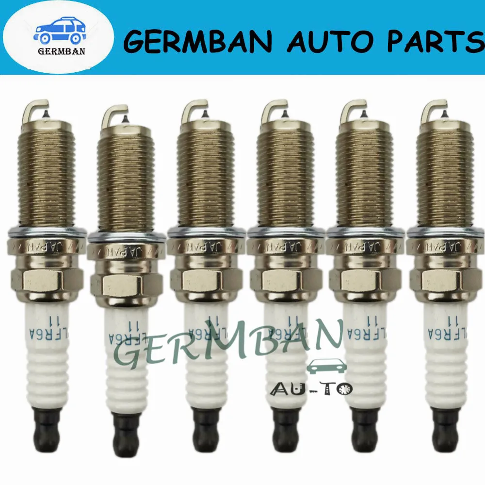 6 шт. Свеча зажигания для Suzuki Grand Vitara Kizashi Fiat Sedici SX4 22401AA702 5468-09482 | Автомобили и