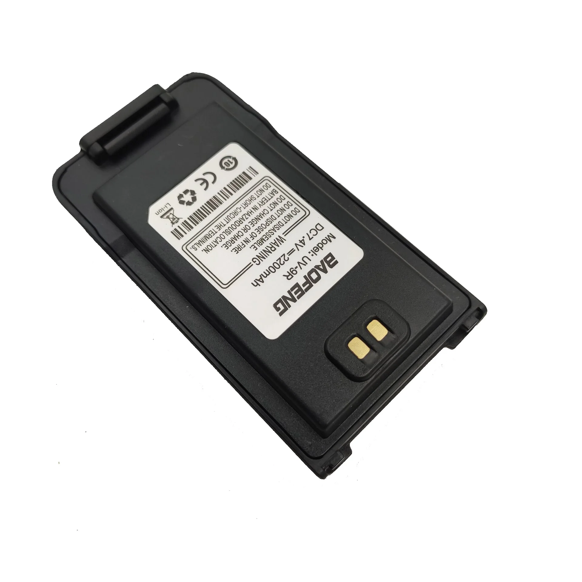 100% Original Li ion Battery 7.4V 2200mah for Baofeng UV-9R UV-XR Walkie Talkie Anysecu UV9R Ham Radio
