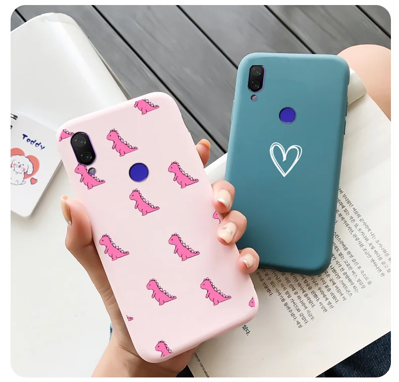 Cute Pattern Fundas Shell For Xiaomi MI Play Case Cartoon Silicone Painted Shockproof Matte Phone Cover flip phone cover